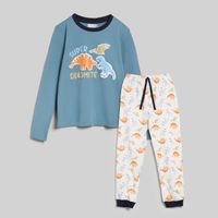 Set Pijama Para Niño Polo Manga Larga + Pantalón Circus