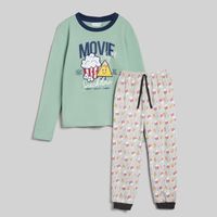 Set Pijama Para Niño Polo Manga Larga + Pantalón Circus
