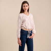 Blusa Mujer Amc Borla