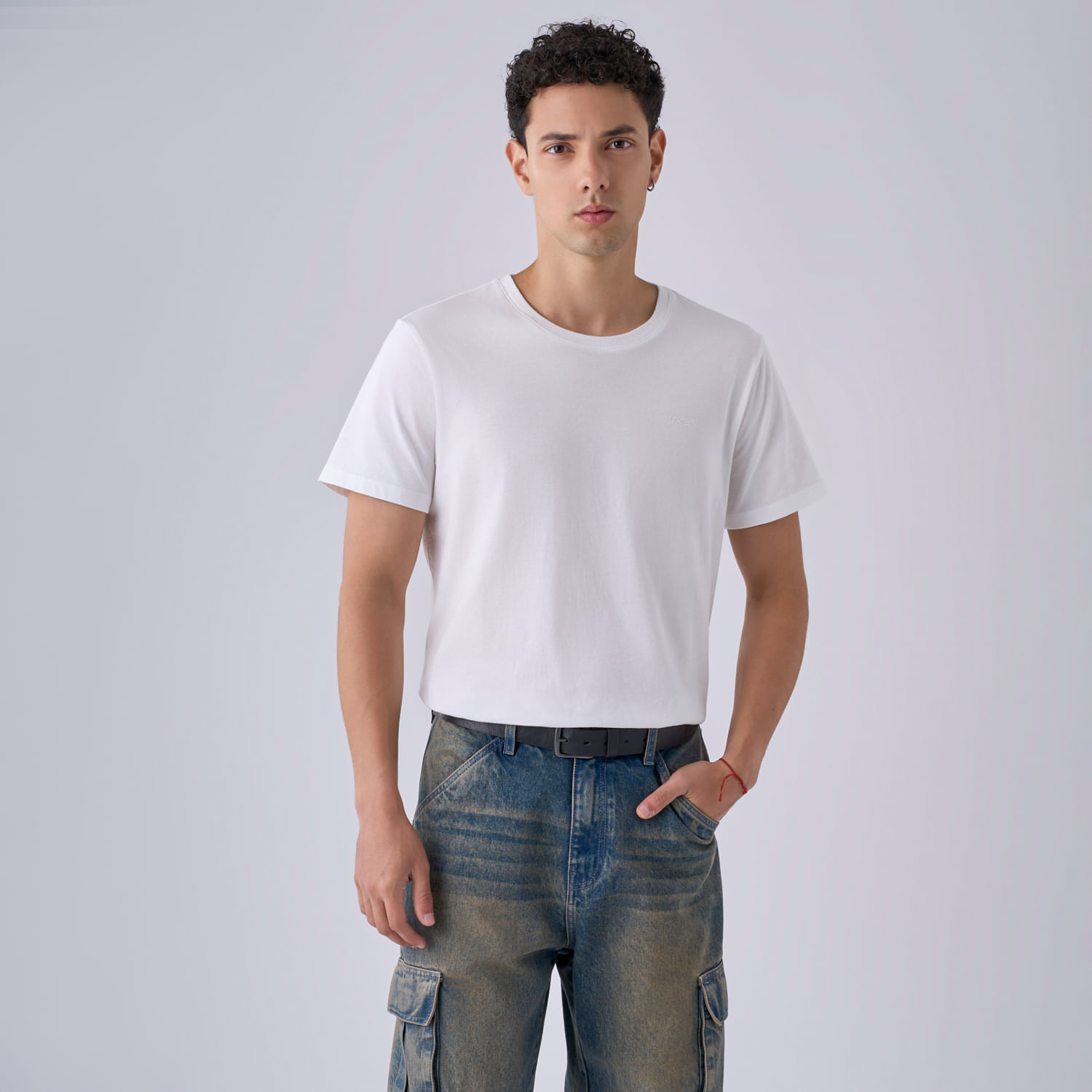 Polo Hombre Textprint Hypnotic