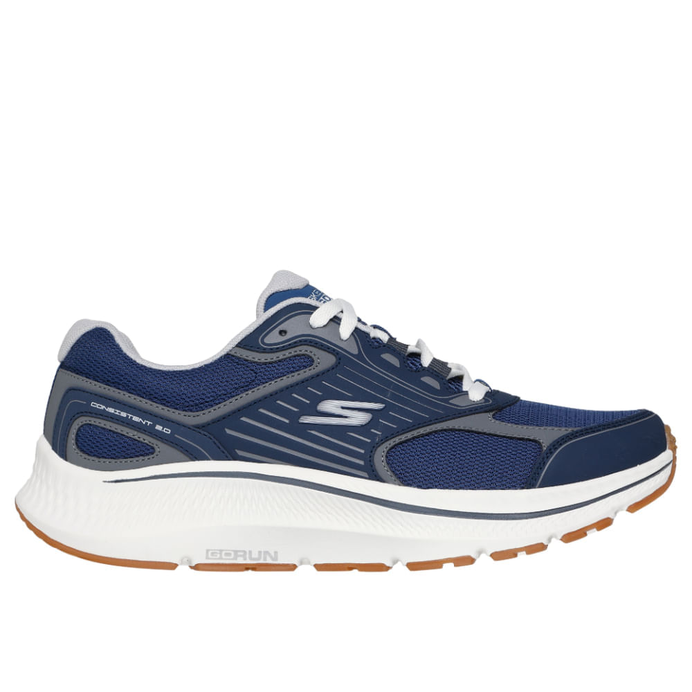 Zapatillas Running Skechers Hombre 220866-Nvy Go Run Consistent 2.0 Azul Marino