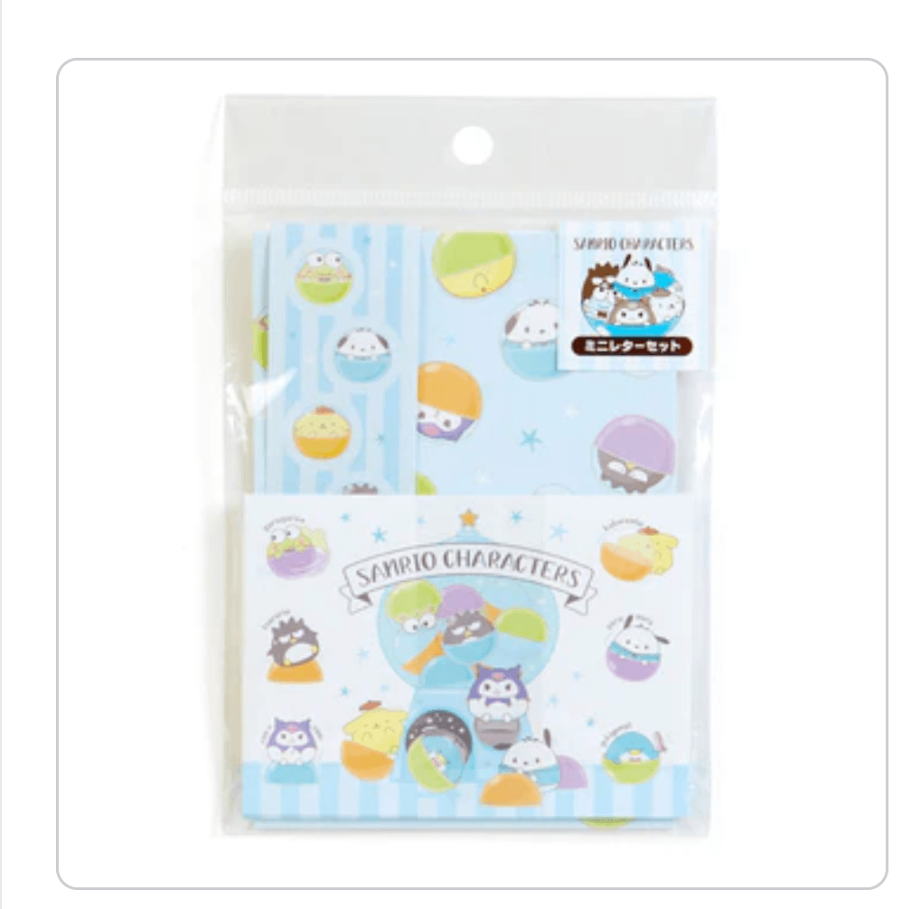 Sanrio - Set de Papel Carta Capsule Sanrio Characters