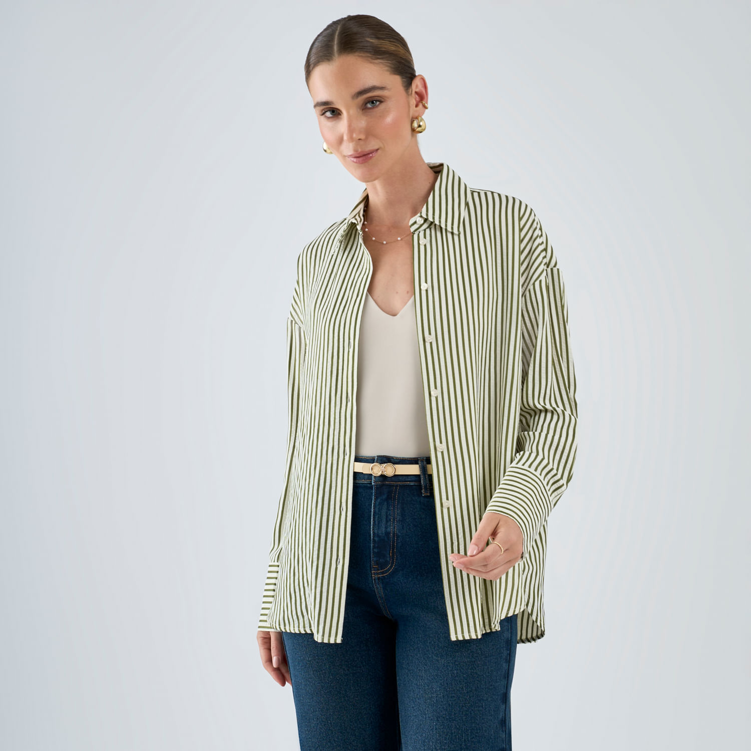 Blusa Mujer Stripe Malabar