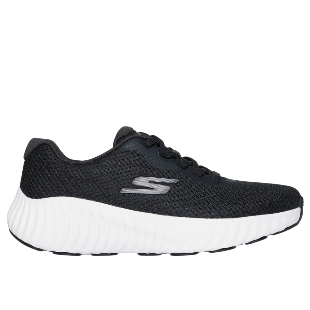 Zapatillas Running Skechers Mujer 129368-Bkw Go Run Now Negro