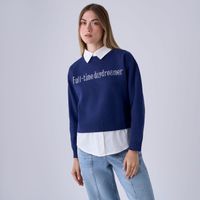 Chompa Mujer Shirt Frase Hypnotic