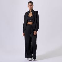 Conjunto Buzo Deportivo Podium Mujer Palazo