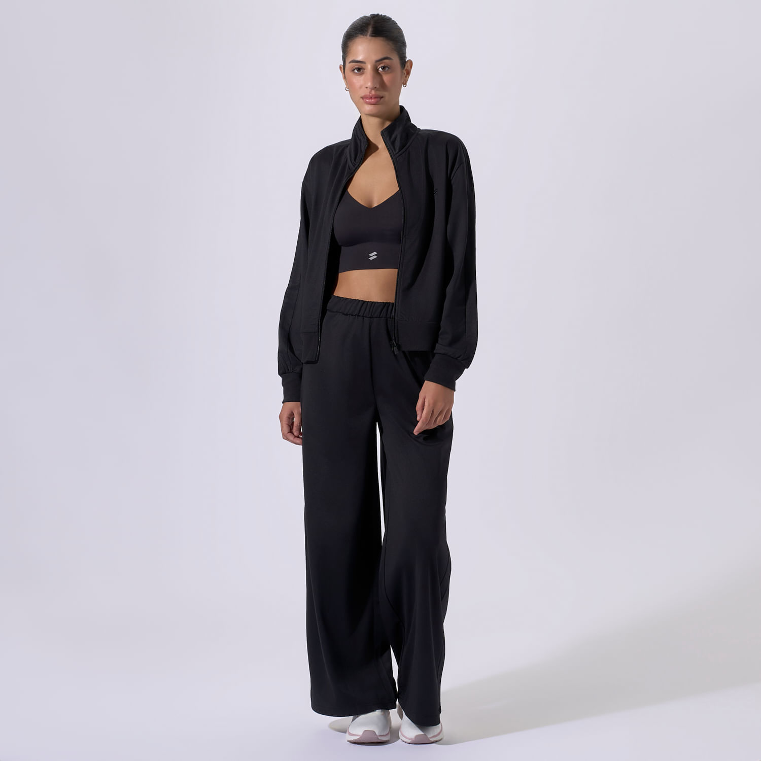 Conjunto Buzo Deportivo Podium Mujer Palazo