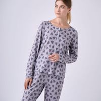 Pijama Mujer Hypnotic Aop Manga Larga + Pantalón Chomp
