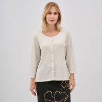 Polo Mujer Corru Zafin Manga 3/4