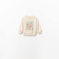 Polera Bebé Niña Sfera Amiguitas Crudo