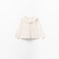Blusa Bebé Niña Sfera Bambula Plumetti Crudo