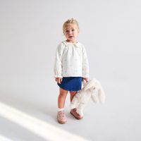Blusa Bebé Niña Sfera Bambula Aop Bdo Crudo
