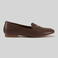 Zapatos De Vestir Mujer Malabar Collection Moca Marron