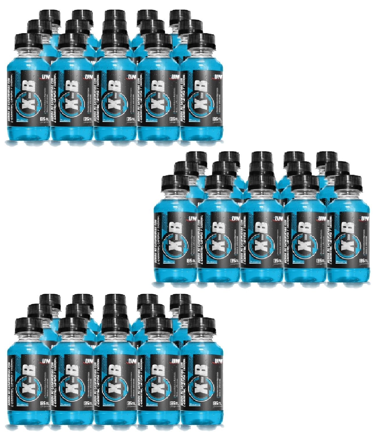 XB 3 Paquetes De 15 Botellas 135ml L-Carnitina Blueberry