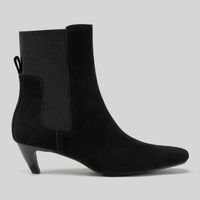 Botines Mujer Malabar Chelsuede Negro