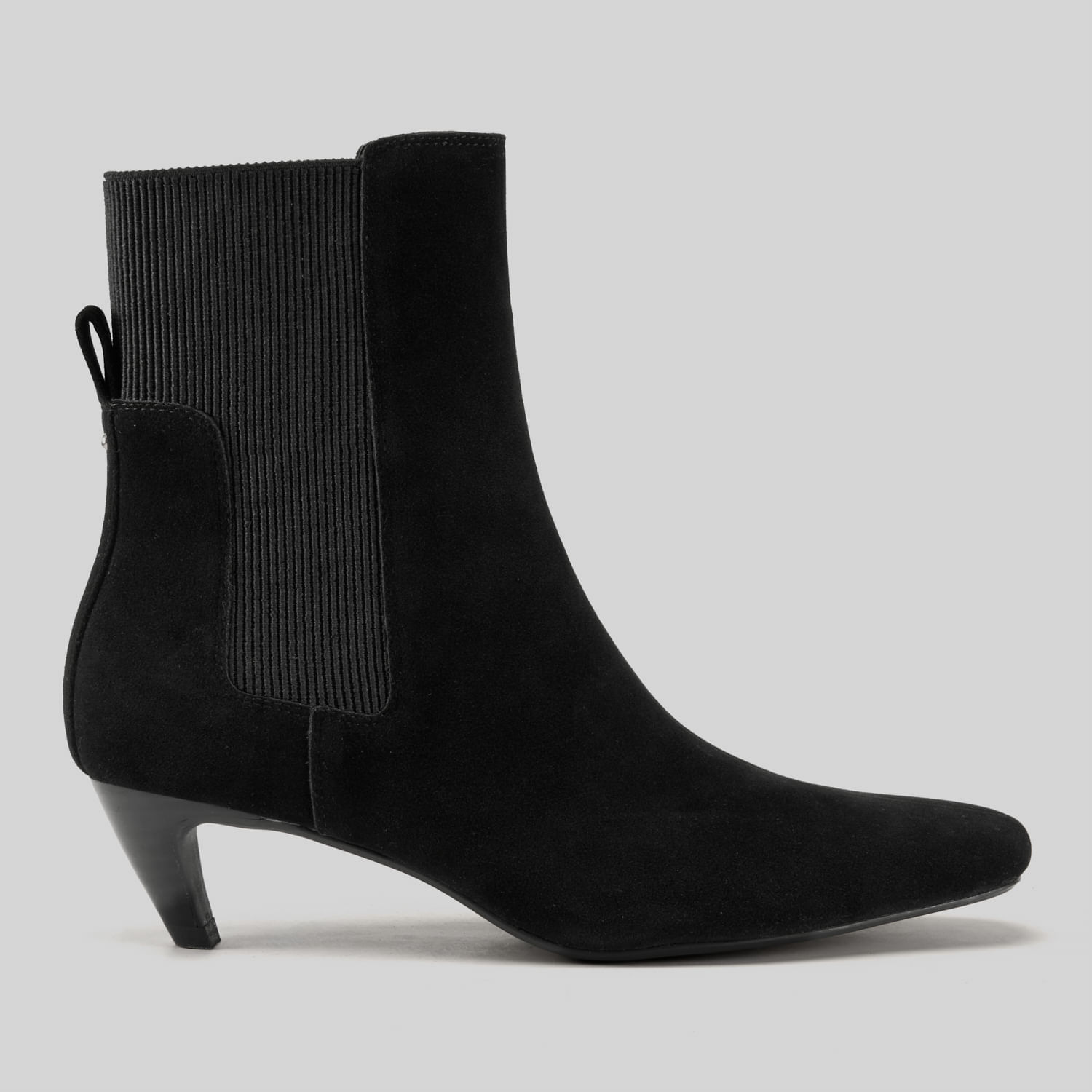 Botines Mujer Malabar Chelsuede Negro