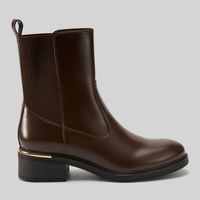 Botines Mujer Malabar Collection Shine Marron