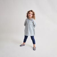 Vestido Bebé Niña Sfera Bambula Aop Floral Crudo