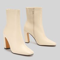 Botines Mujer Malabar Collection Lux Blanco