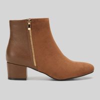 Botines Mujer Madison Mix Marron