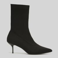 Botines Mujer Malabar Collection Media Negro