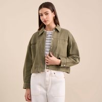 Casaca Mujer Amc Crudo