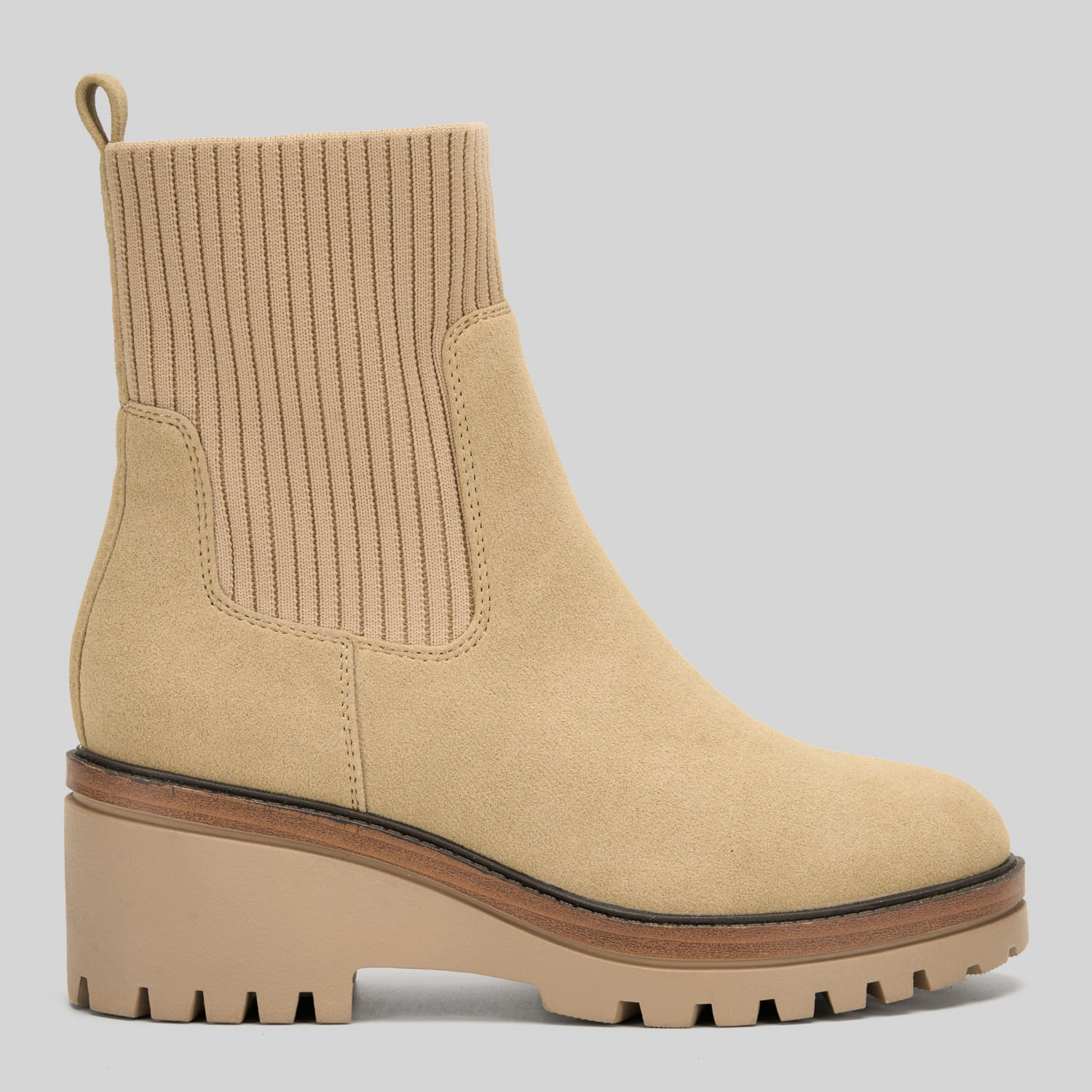 Botines Mujer Madison Plat Gris
