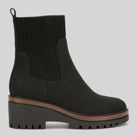 Botines Mujer Madison Plat Negro