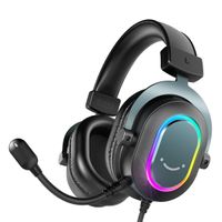 Fifine - Audífono Ampligame H6 RGB Sonido 7.1 - Negro