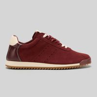 Zapatillas Urbanas Mujer Malabar Suede3 Guinda