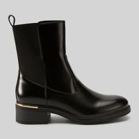 Botines Mujer Malabar Collection Shine Negro