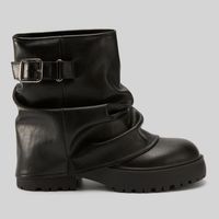 Botines Mujer Hypnotic Doblez Negro