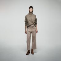 Pantalón Mujer Sfera Culotte De Pana Crudo