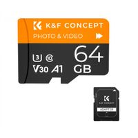 Memoria Micro SD K&F Concept 64GB / R:95MB - W:45MB