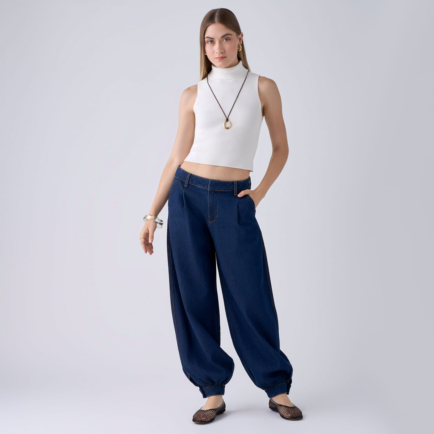 Jean Mujer Bomba Hypnotic Baggy