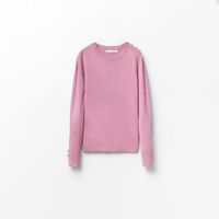 Chompa Mujer Sfera Boton Joya One Rosa