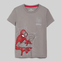 Polo Manga Corta Para Niño Msm-5309 Spiderman