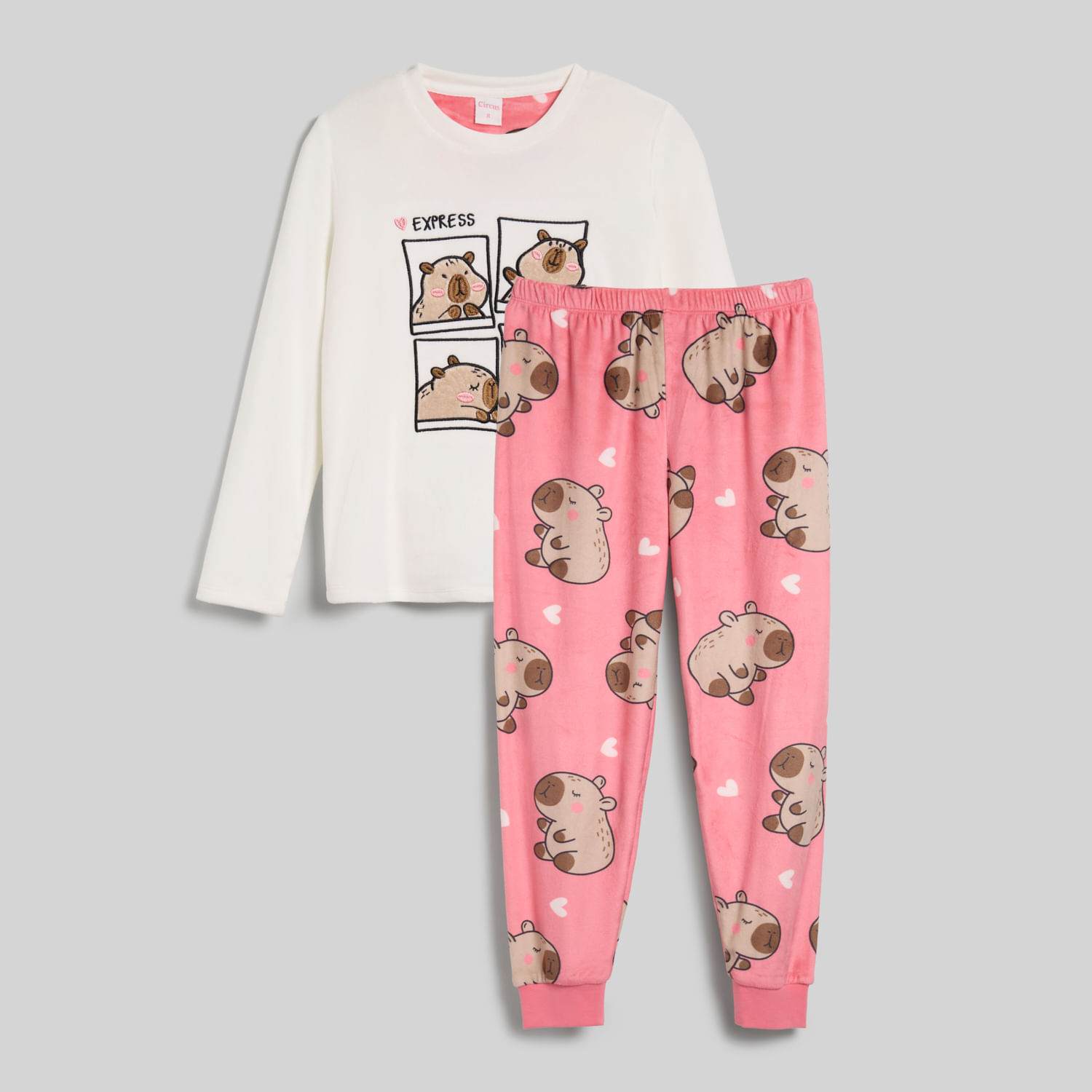 Pijama Para Niña Capi Plush Circus