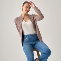 Chompa Mujer Cash Zip Madison