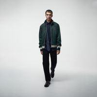 Polera Hombre Sfera Retro Verde Oscuro