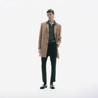 Abrigo Hombre Sfera Solapa Lana-Comfort Camel
