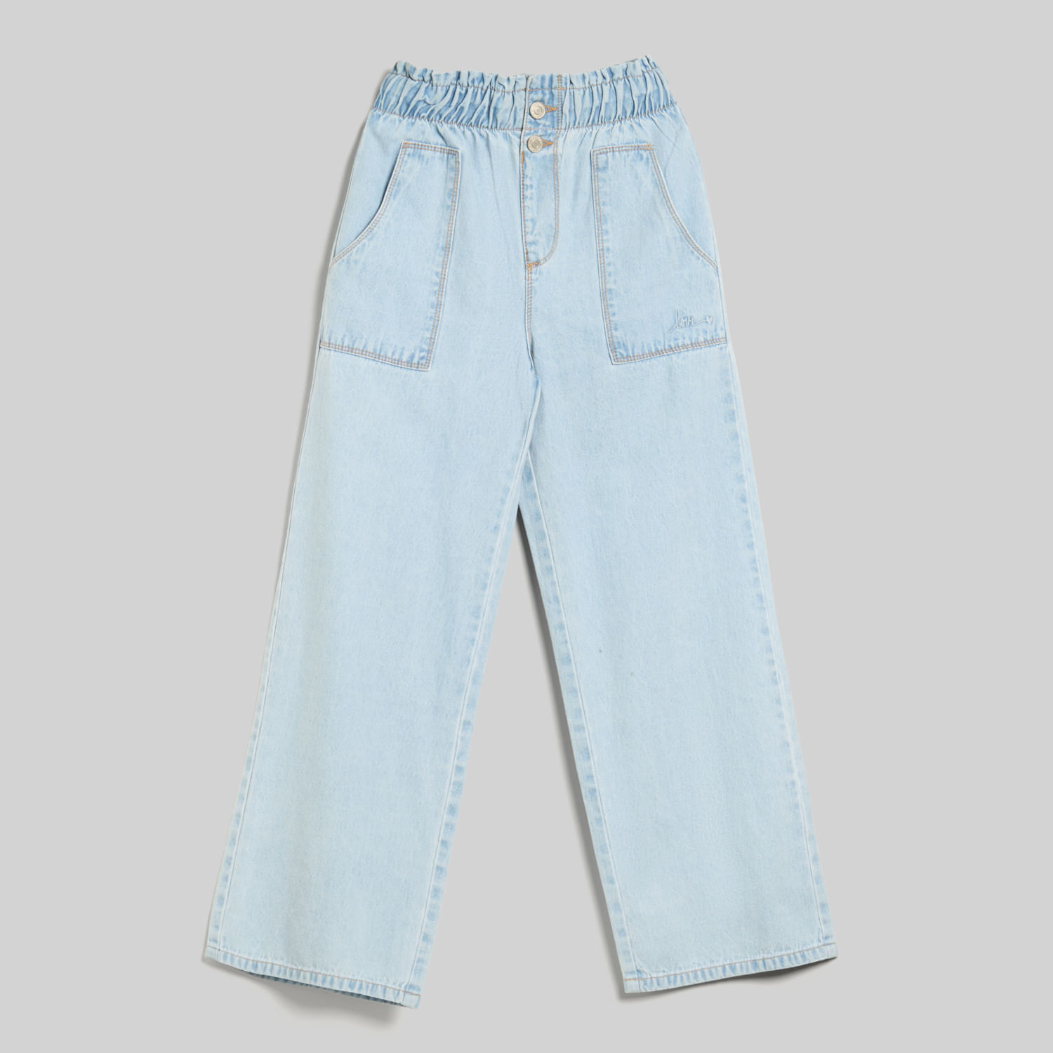 Jean Para Teen Niña Bol Parche Zubito