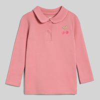 Polo Manga Larga Para Bebe Niña Cuello Bb Baby Circus
