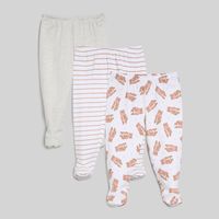 Pack X3 Pantalon Interno Para Recién Nacido Print Baby Circus