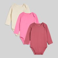 Pack X3 Body Interno Para Recién Nacido Gam Solid Baby Circus