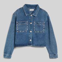 Casaca Para Teen Niña Denim Neon Vibes Zubito
