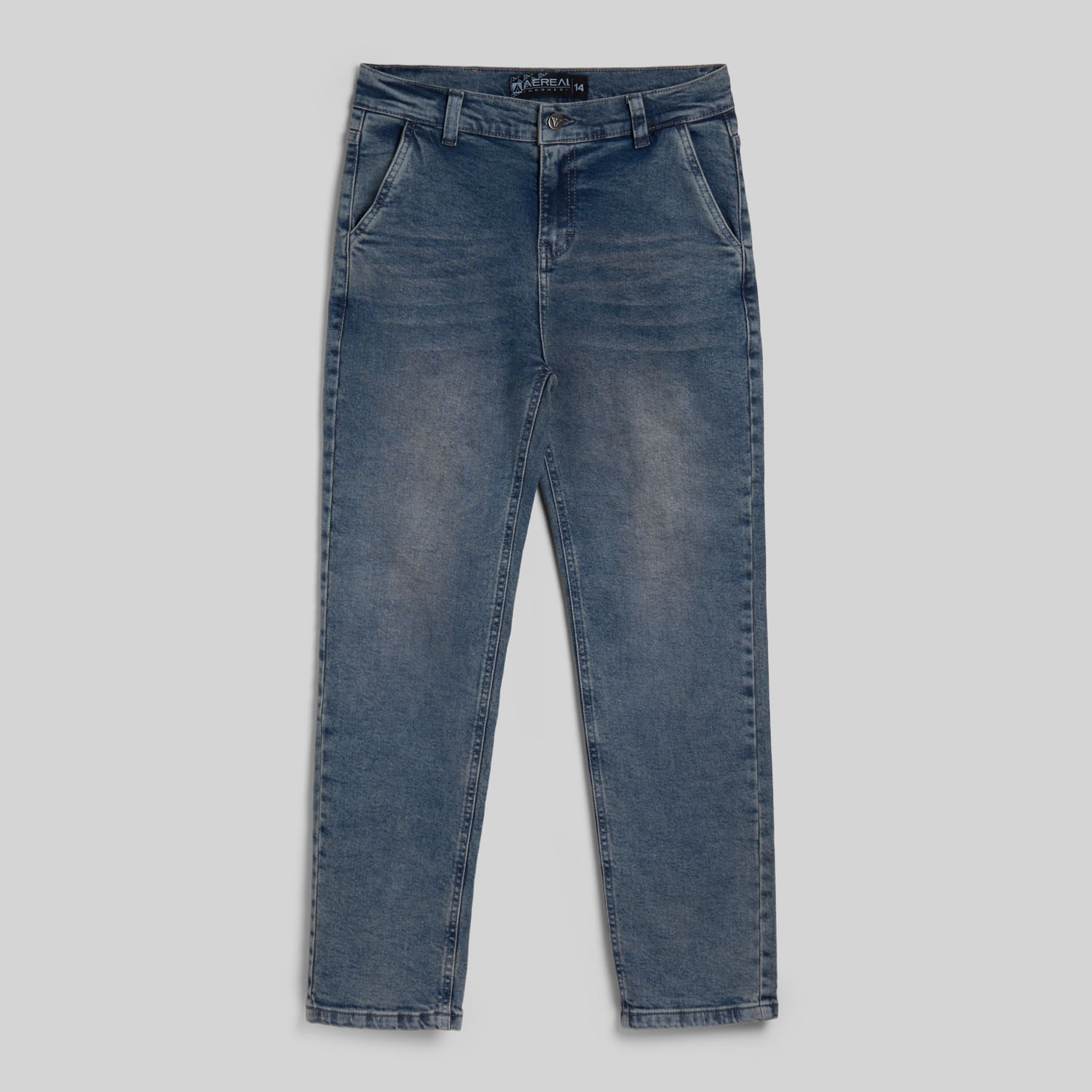 Jean Para Teen Niño Recto Label Aereal