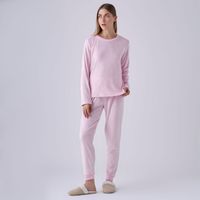 Pijama Mujer Mama Plush Lazos Hypnotic