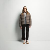 Casaca Mujer Sfera Multipockets Lino Mx Gris Melange