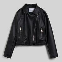 Casaca Para Teen Niña Biker Pu Zubito